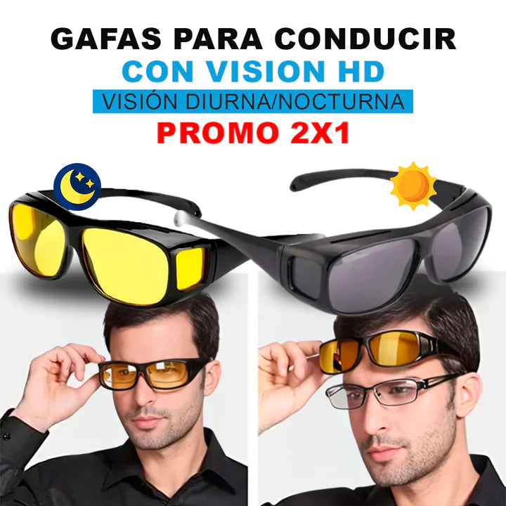 GAFAS CON VISION HD PARA CONDUCIR 2X1