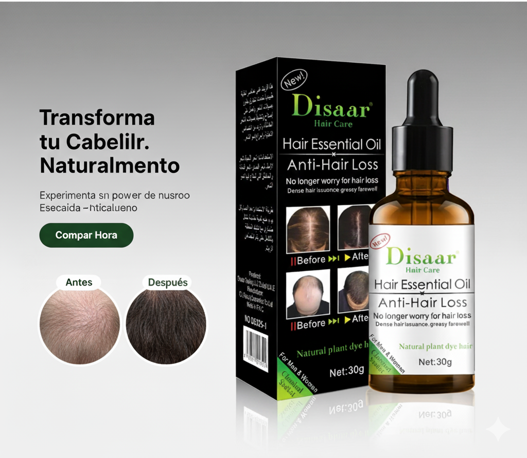 Gotas De Crecimiento de cabello